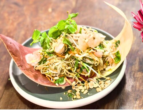 Creating a Healthy Meal with Vietnamese Banana Flower Salad